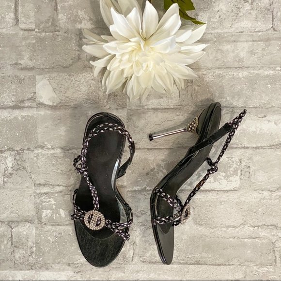 Wild Rose Sparkly Special Occassion Heels - Picture 2 of 13